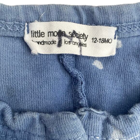 LITTLE MOON SOCIETY‎ Splatter Tie Dye Romper Shortall Playsuit Toddler 12-18 Mos - Picture 5 of 7